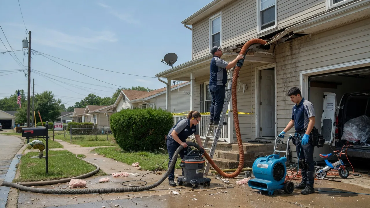 Water Damage Restoration in Quincy, MO near me
